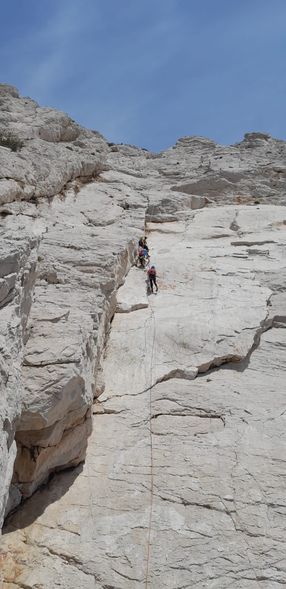 Stage grandes voies Calanques 2024