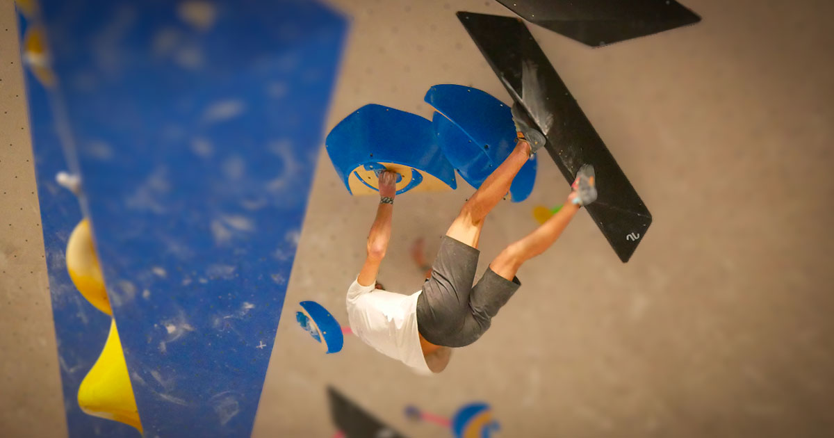 Les ½ finales des championnats de France de bloc à Chamonix