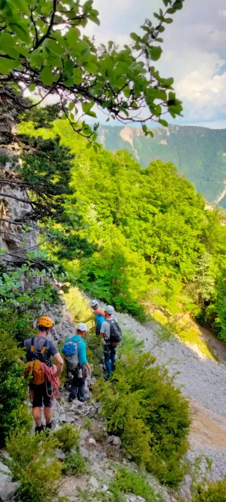 Stage escalade DRAC Vercors Escalade – voie ITA