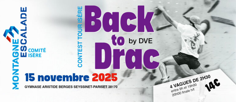 Back to Drac – L’Open du Drac revient le 15 novembre 2025